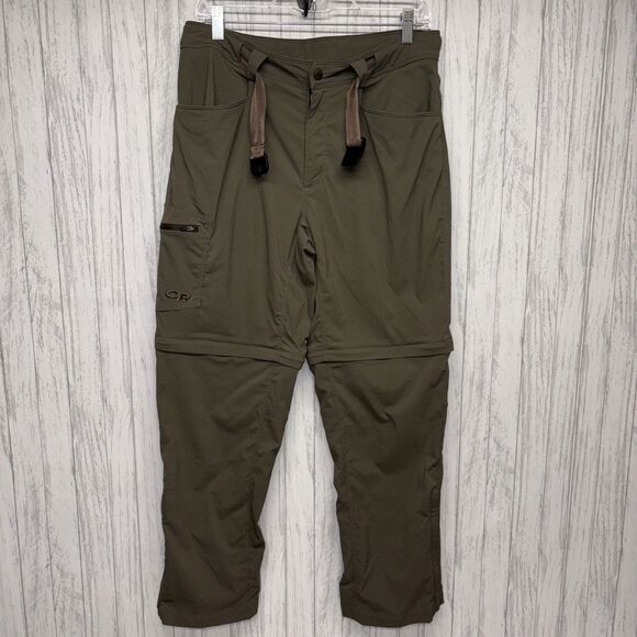 Mens Size 32 W 29 L Outdoor Research Convertible Pants EUC - Picture 1 of 5